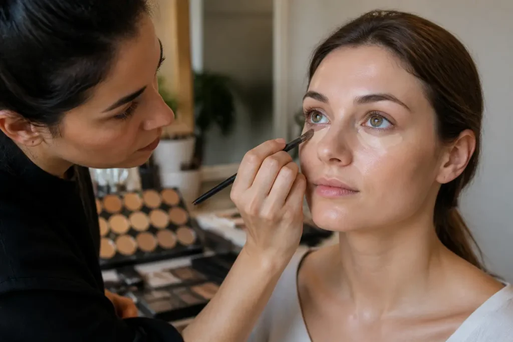 Welke kleur concealer voor wallen: tips voor het kiezen